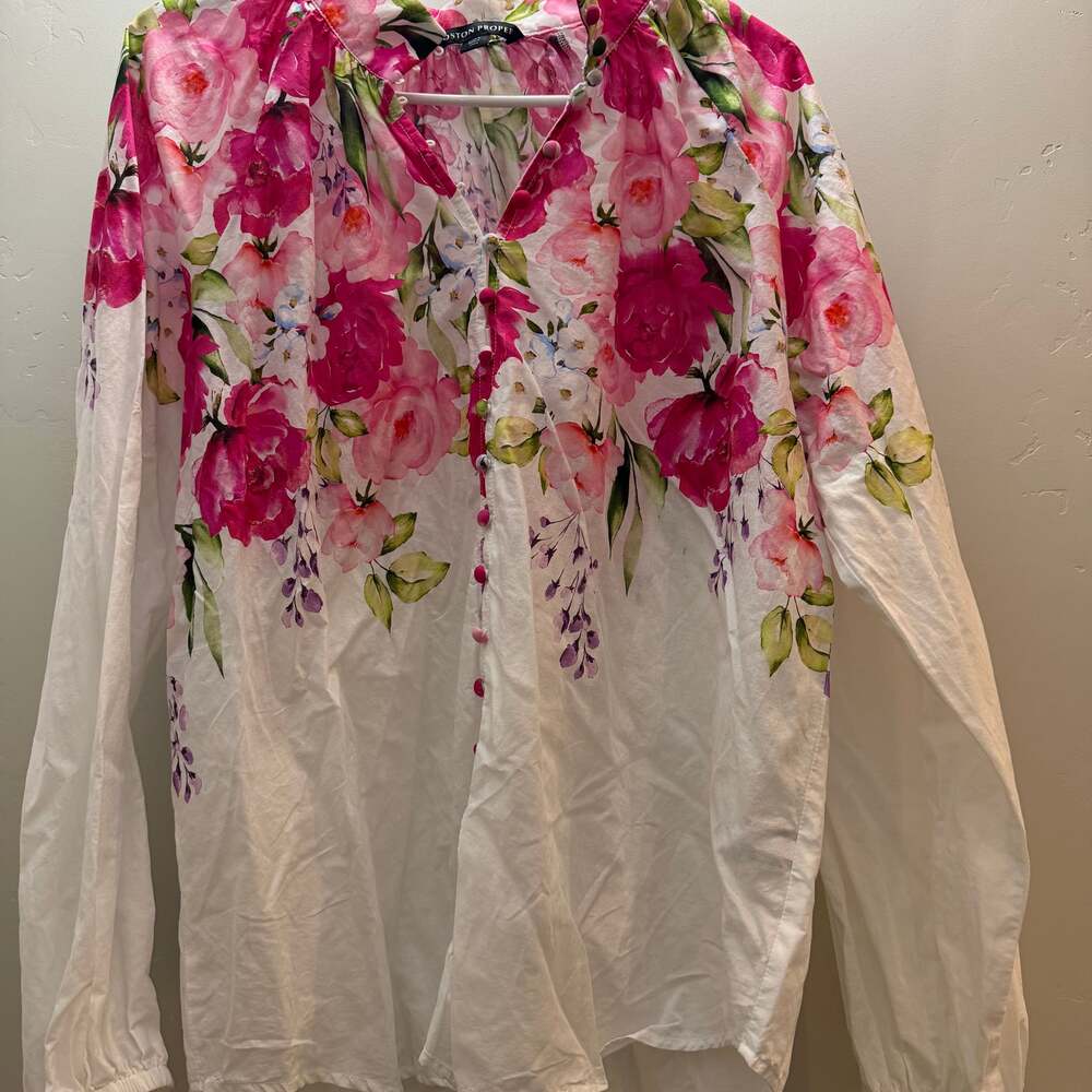 Boston Proper  Shirt Size‎ Large